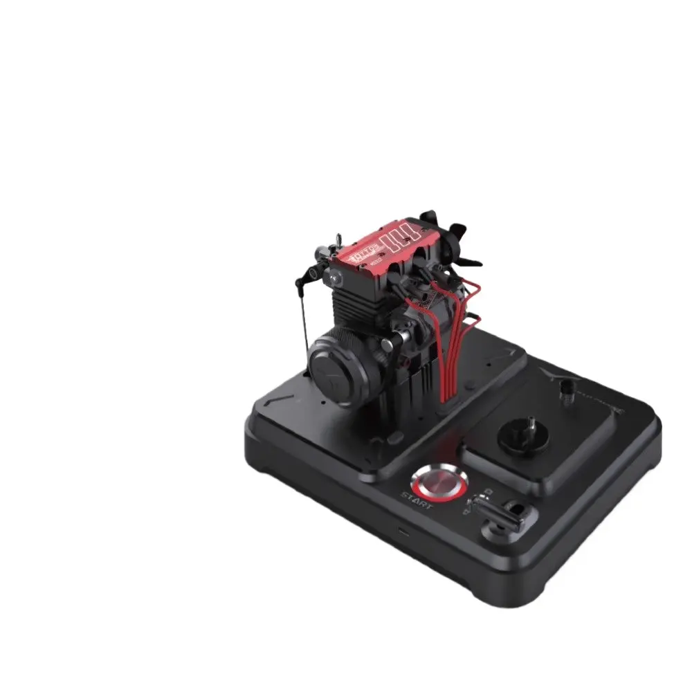 Toyan Fs-L200acd-Ot Twin-Cylinder Methanol Engine Model Diy Loose Parts Assembly Version 1