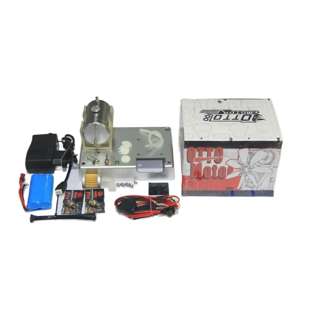 Toyan 3.5Cc X 2 Double Cylinder L200 Micro Gasoline Engine Parts Version Methanol Engine Diy 7