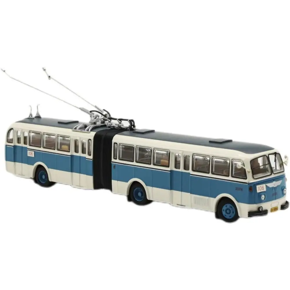 1:64 Bk560 Trolleybus Static Alloy Model 1