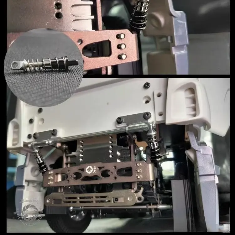 Aboveboard Hobby 1/14 Tamiya Scania R470 R620 R730 Rc Tractor Cab Mechanical Suspension Modification Kit 2