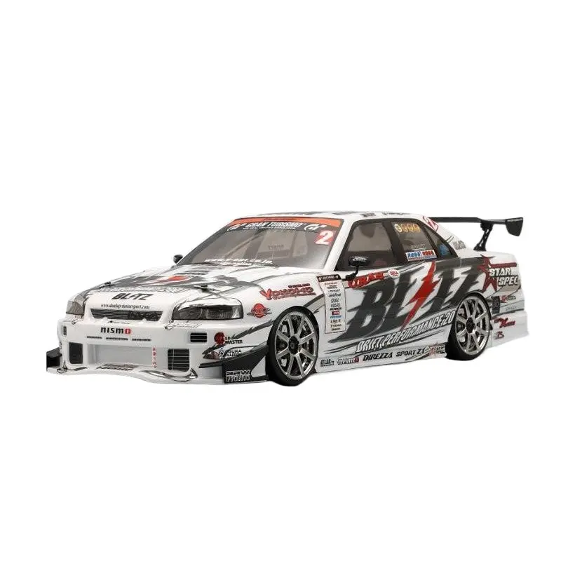 1/10 Gtr Er34 Blitz Rc Drift Car Sc1986 1