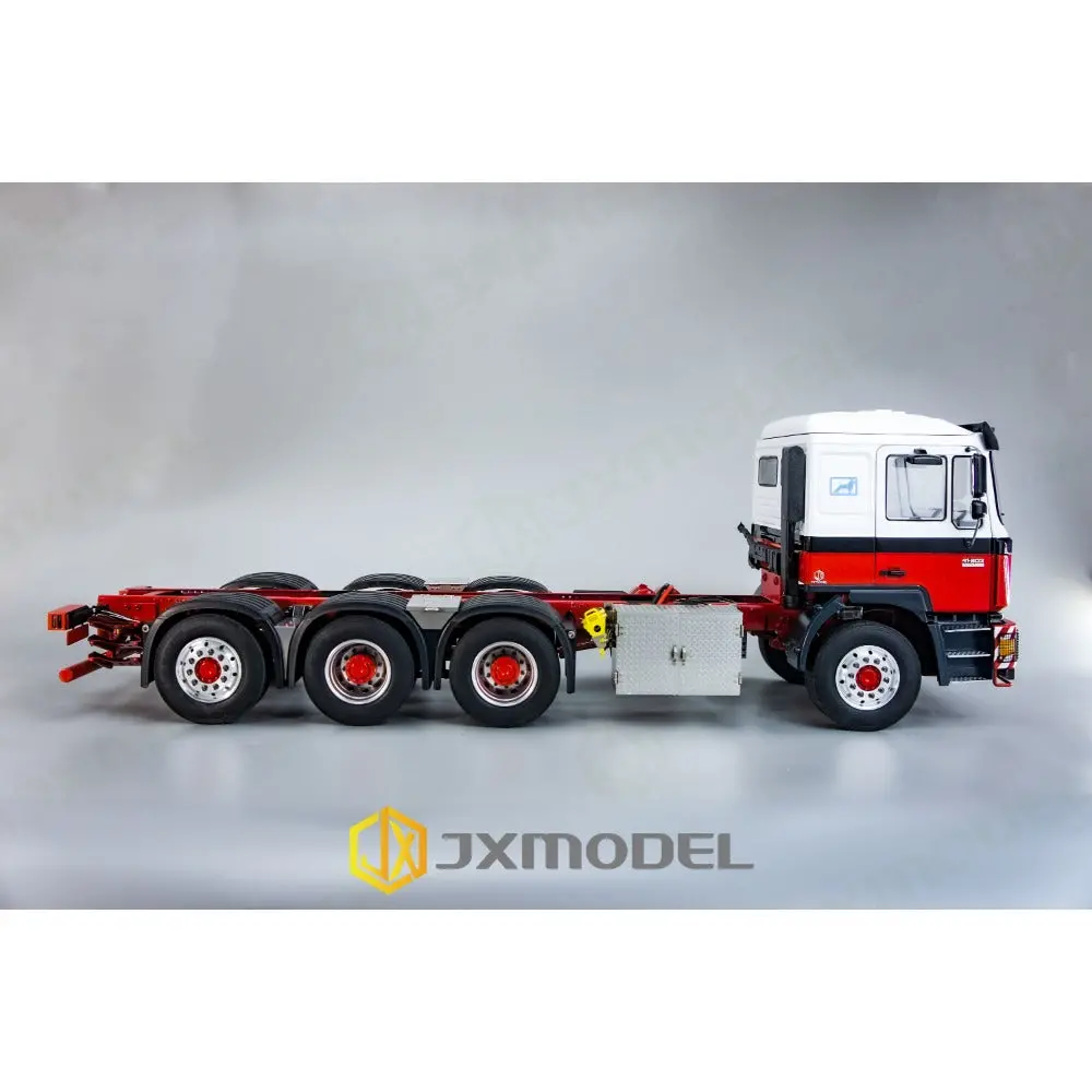 8X4 Metal Chassis For Jxf1650-Td Hydraulic Truck Mounted Crane Tamiya 1/14 Rc Tractor Truck 4