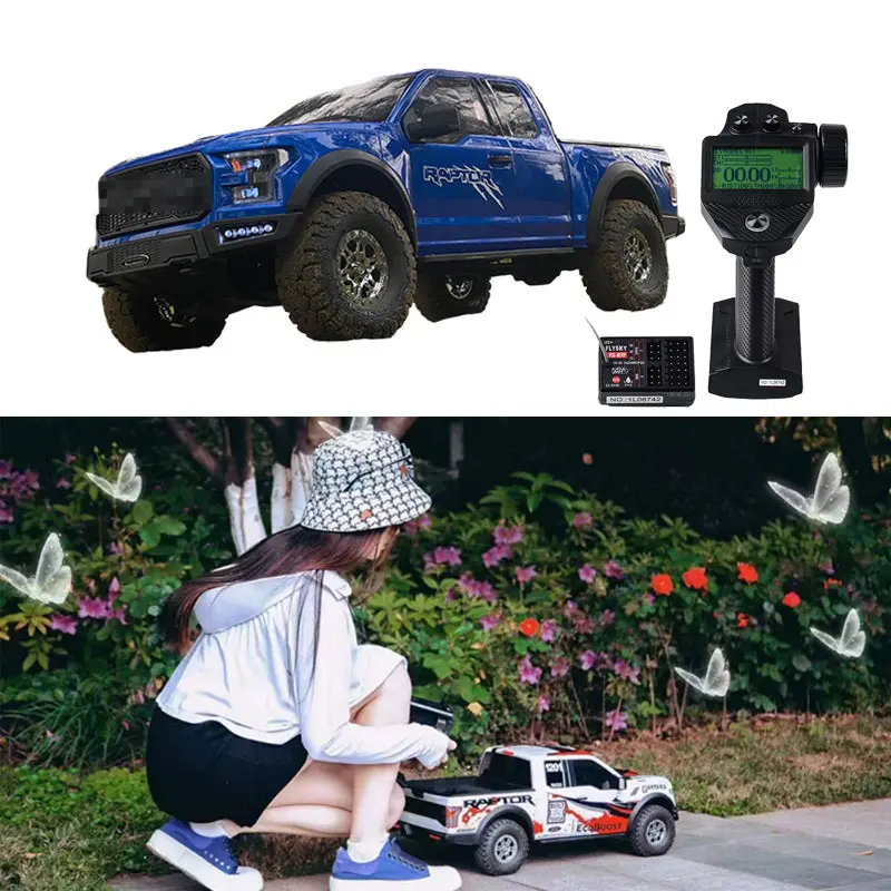 Traction Hobby Km 1/8 Thor Raptor F150 4X4 Rc Car Rtr 1