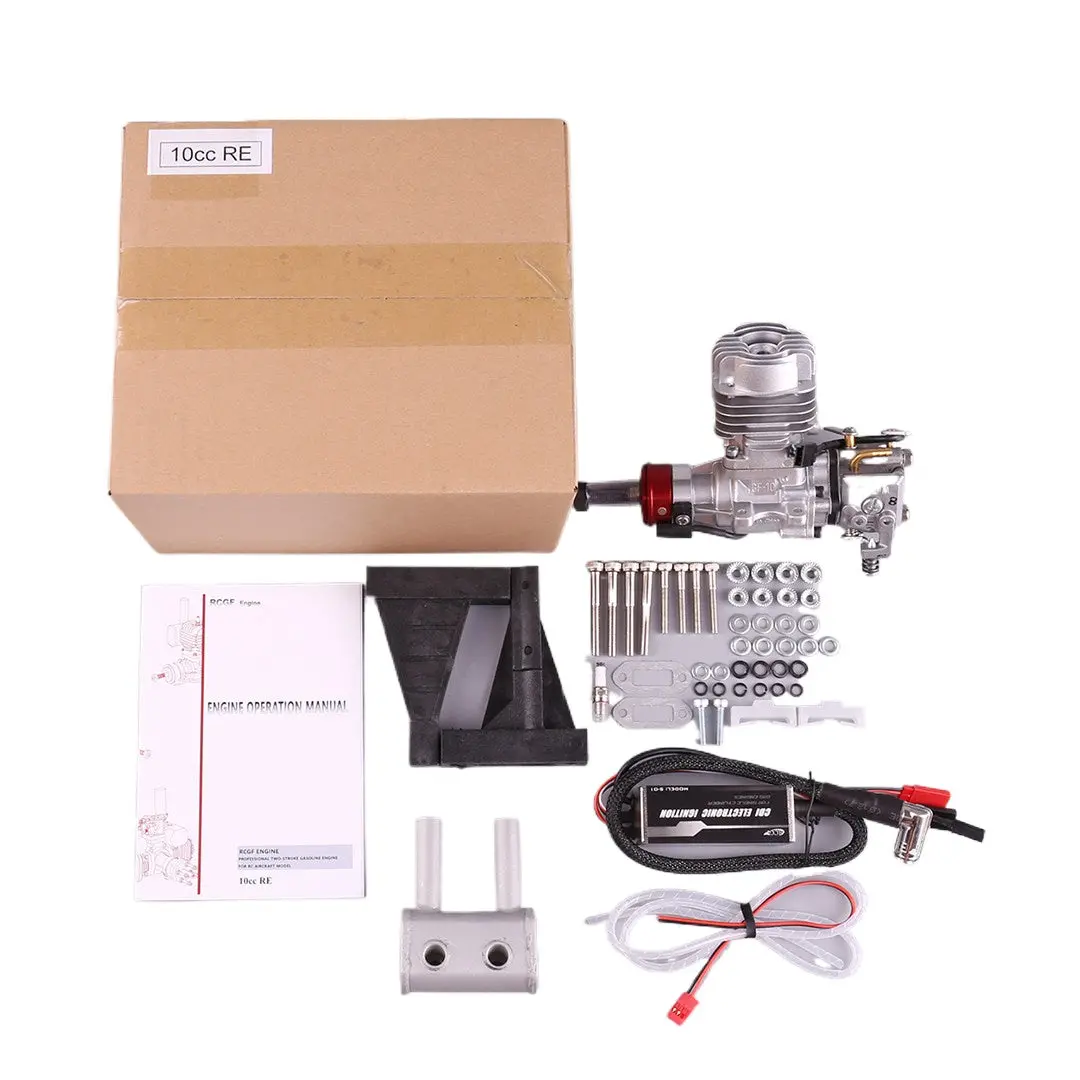 Rcgf 10Cc Re Rear Exhaust Rc Fixed Wing Petrol Engine 1