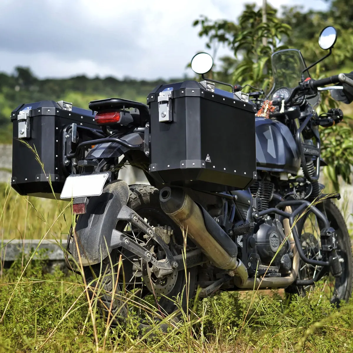 Auto Engina Panniers For Re Himalayan 411 1
