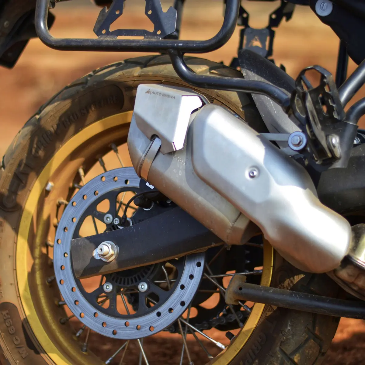 Auto Engina Heat Shield Extender For Re Himalayan 450 1