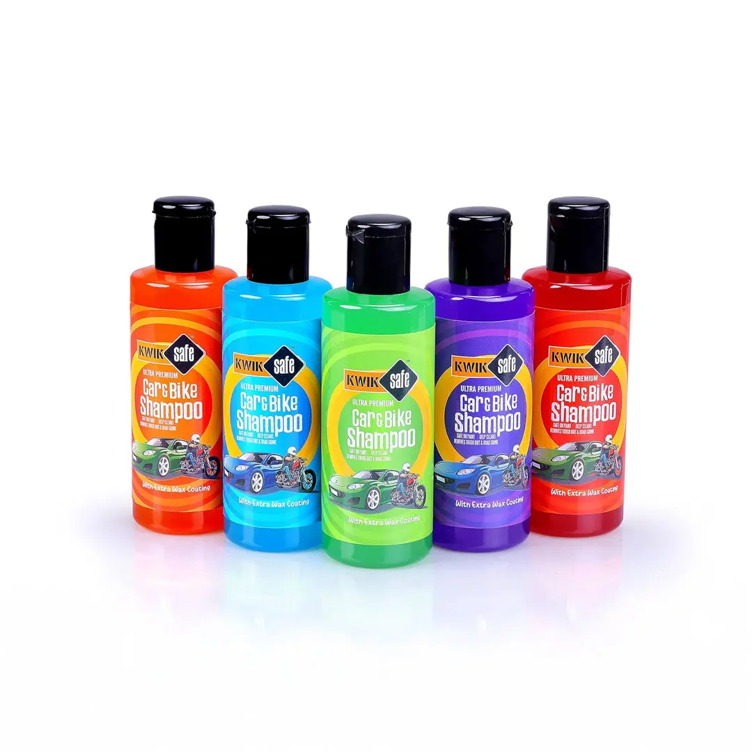 Car & Bike Shampoo Premium Extra Wax Coat & Extra Form, Highly Effective On Dust And Grime Ph Neutral (200Ml) 1
