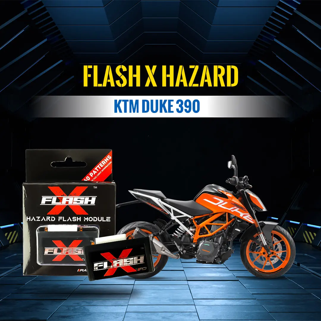 Flash X Hazard For Ktm Rc 390/Duke 390 1