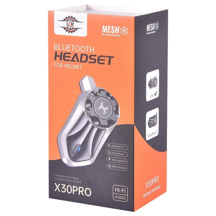 Lgp Intercom X30 Pro Motorcycle Helmet Bluetooth Headset 1