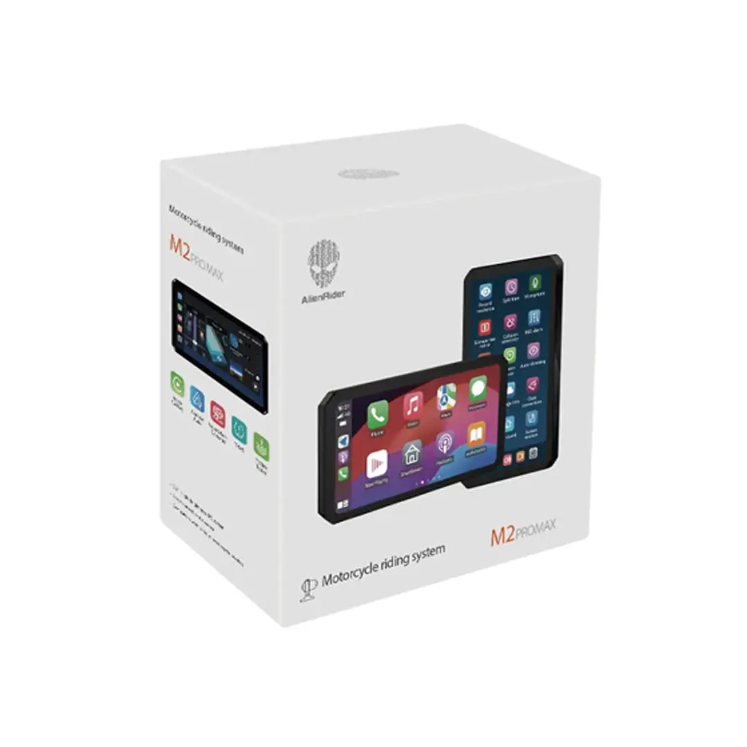 Alienrider M2promax Motorcycle Gps Carplay Android Auto Screen 2