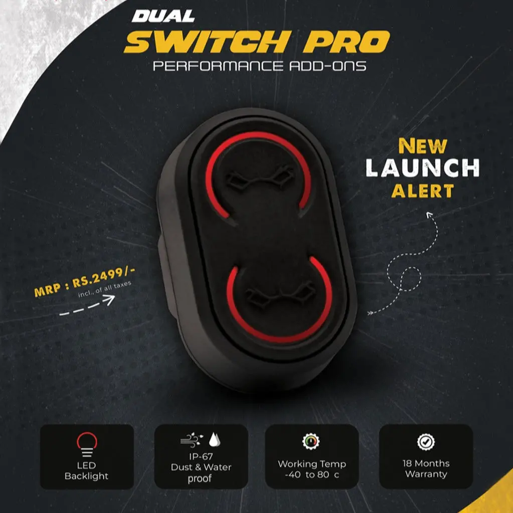 Maddog Dual Switch Pro – Independent Control For Two Pairs Of Lights 1