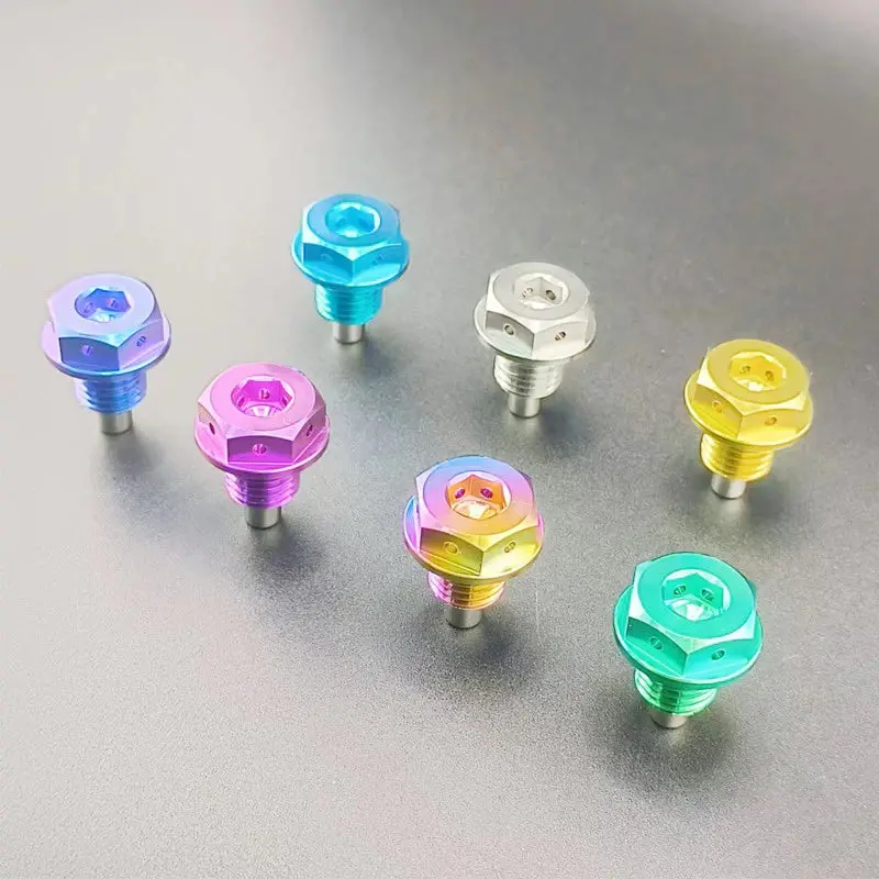 Titanium Magnetic Drain Bolt 1