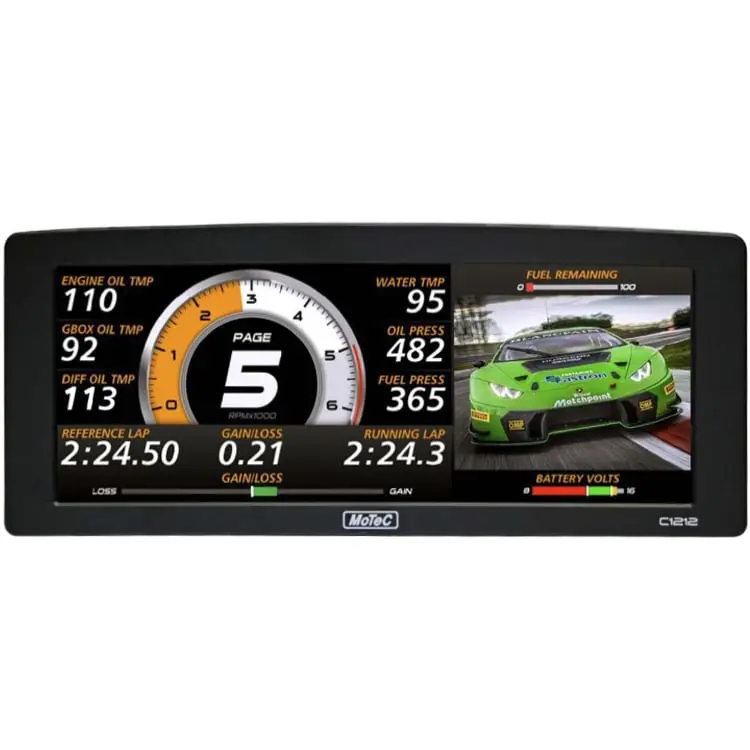 C1212 12" Color Display W/Usb 1