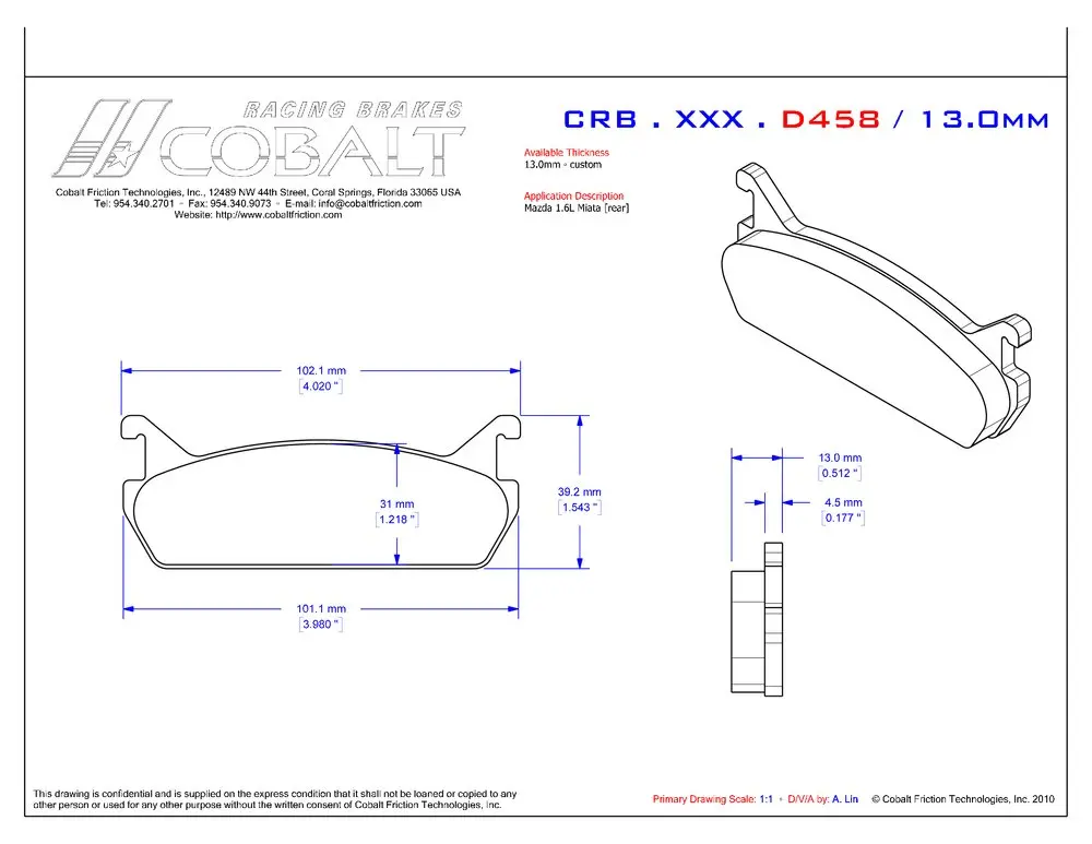 Crb.Xrx.D458 Miata Na6 (Oe Style Rear) 1