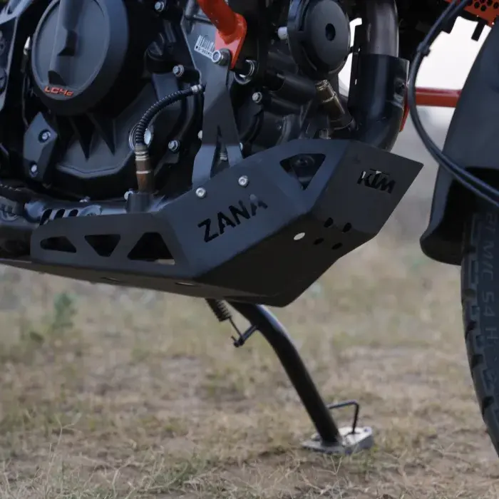 Bash Plate Ss 304 Black For Ktm Adv 390 2025 1