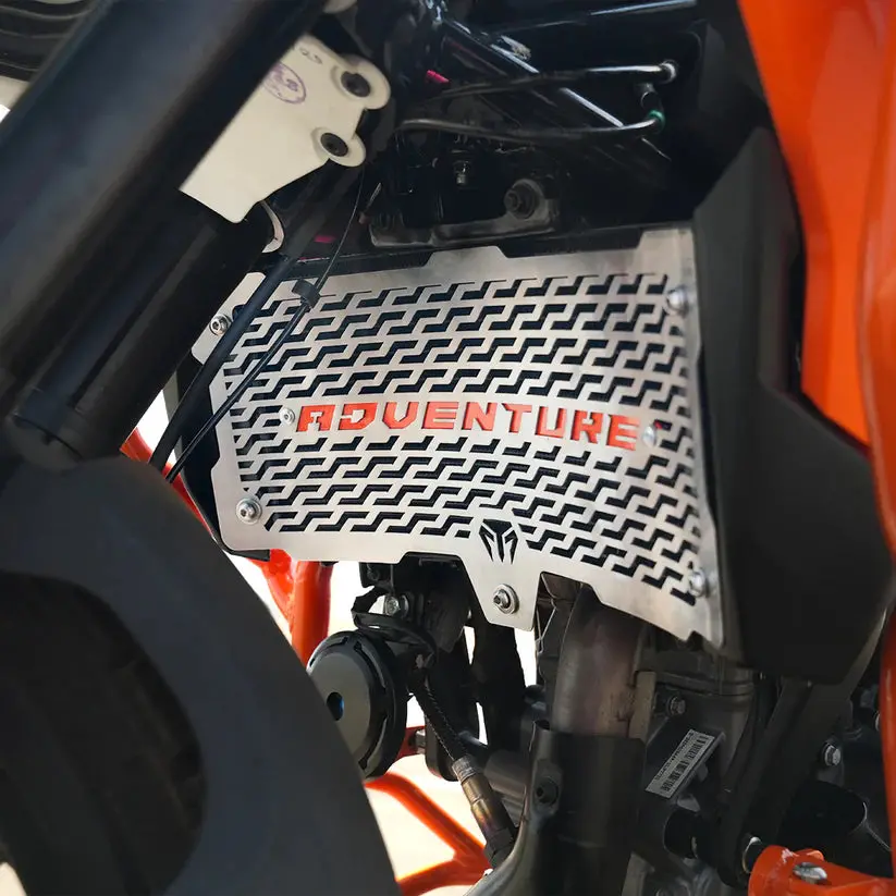Moto Torque Stainless Steel Radiator Guard For Ktm 390 Adventure / Adventure X 2025 1