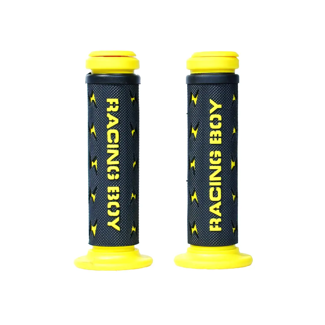 Handlebar Gripper-Rcb 305-Black Yellow 1