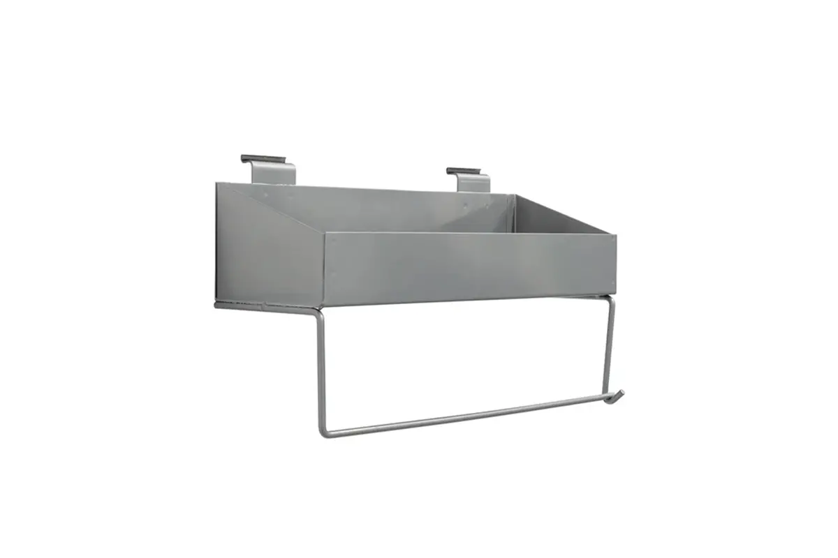 Proslat Shelf And Paper Towel Holder 1