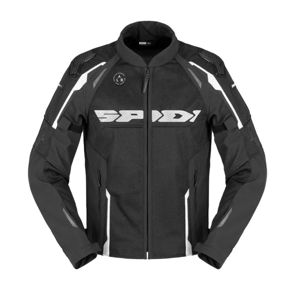 Race Warrior 2 Net - Sport Touring Jacket (Black/White) 1