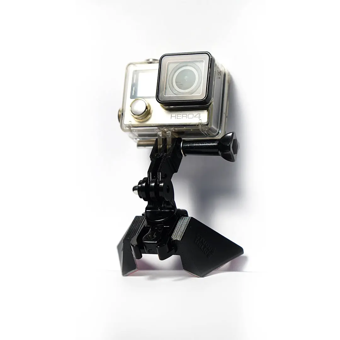 Motovibe Helmet Chin Mount For Action Cameras – Studds Helios 1