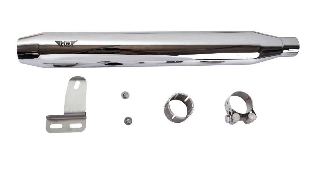 Mw Performance Short Barrel Exhaust For Classic 350/500 1