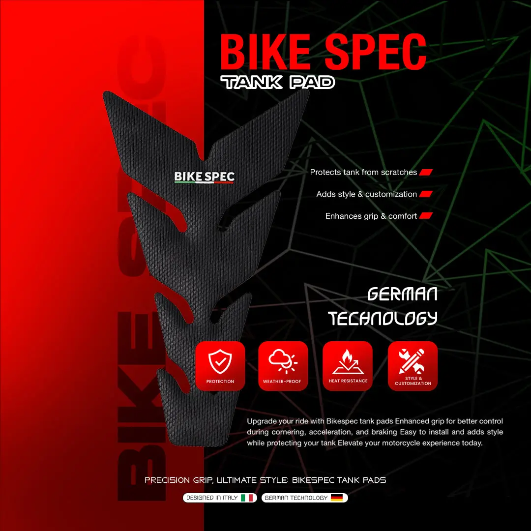 Bike Spec Premium Universal Tank Pad – Protection With German Technology 1