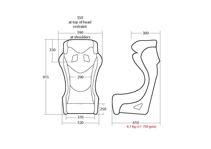 Cobra Ultralite Race Seat 2