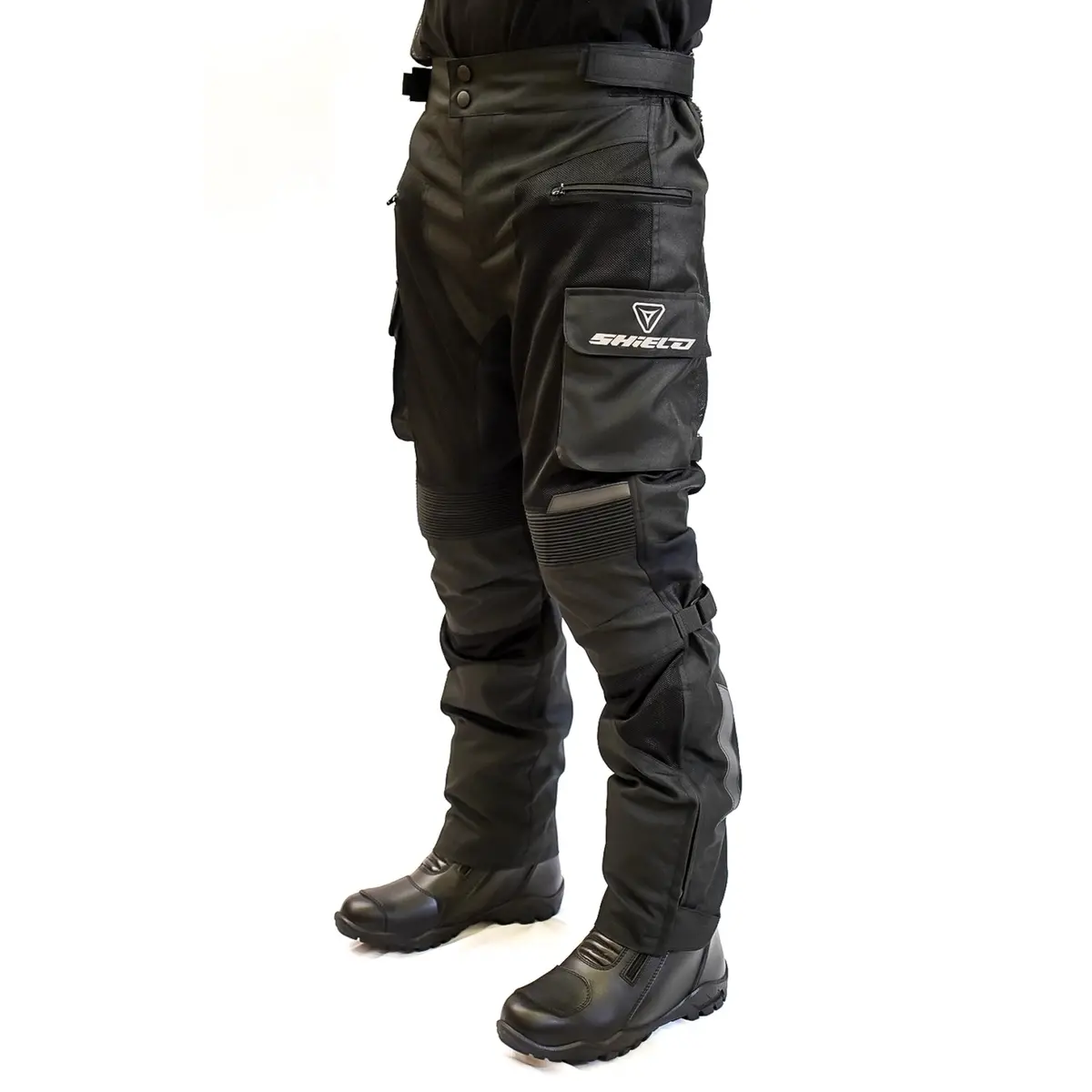Shield Raptor Air Motorcycle Touring Pant Black 1