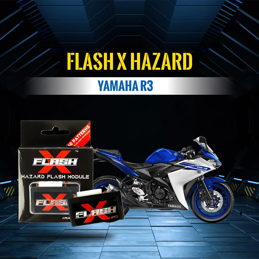 Flash X Hazard For Yamaha R3 1