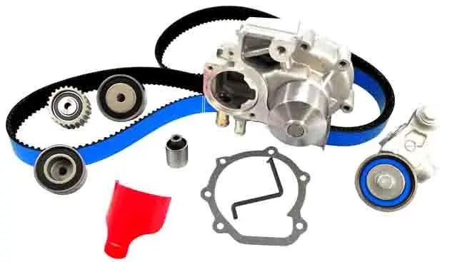 Gates High-Performance Timing Belt Kit With Water Pump For 1999–2006 Audi A4/A4 Quattro 1