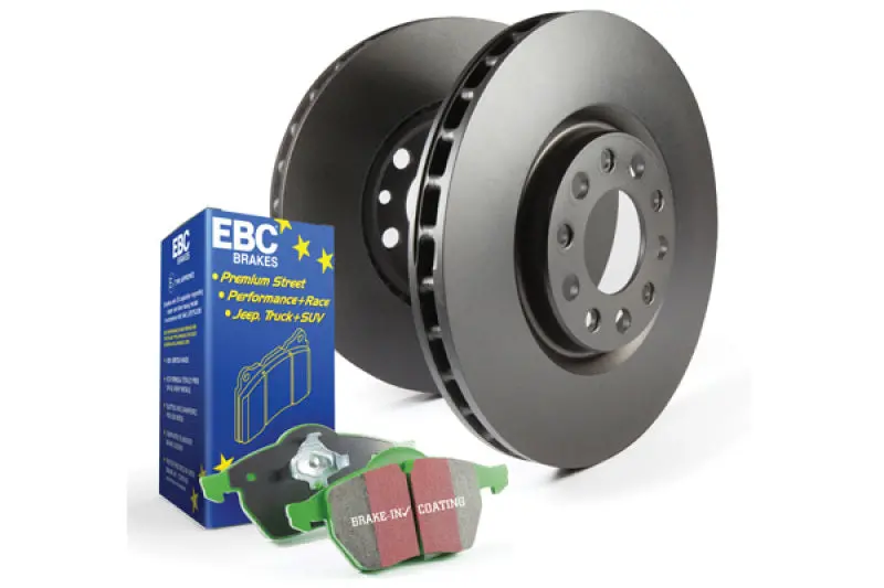 Ebc Greenstuff Brake Pad & Rk Rotor Kit For Nissan S14 Silvia 1