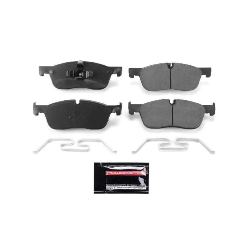 Power Stop Z23 Evolution Sport Brake Pads For 2018 Jaguar E-Pace Front Axle – Includes Hardware 1