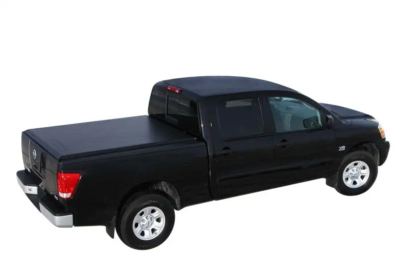 Access Lorado Roll-Up Truck Bed Cover For 2017+ Nissan Titan Xd (8-Foot Bed) – Clamp-On Design With Utili-Track Compatibility 1