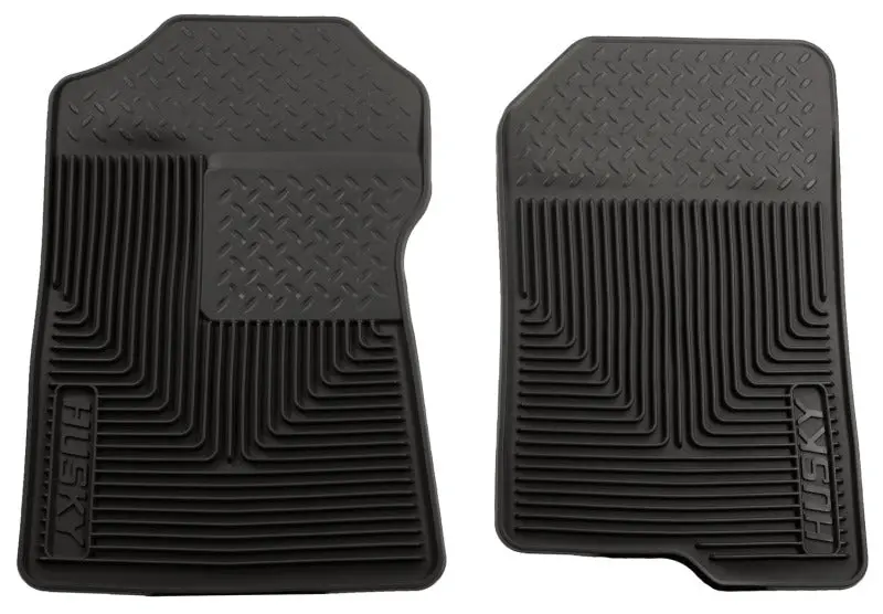 Husky Liners Heavy-Duty Front Floor Mats – 1998–2002 Ford Expedition, F-150 & Lincoln Navigator, Black 1