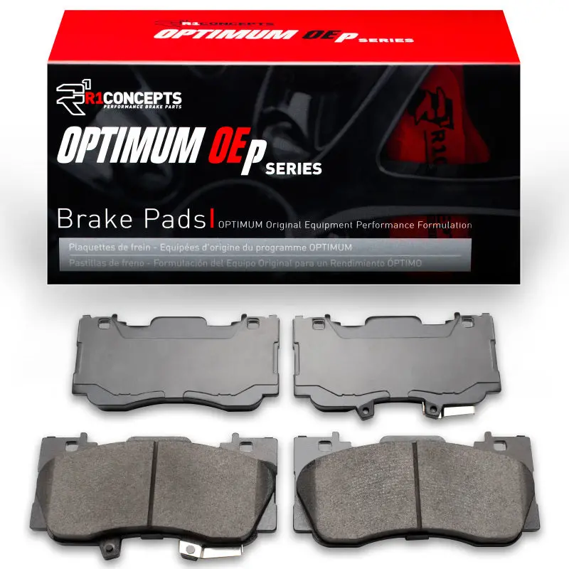 R1 Optimum Oe Front Brake Pad Set For 2015–2023 Ford Mustang 1