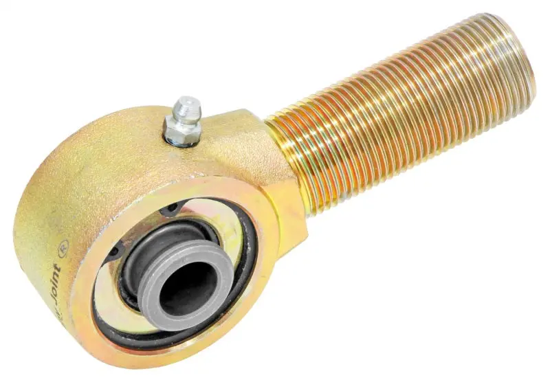Rockjock Johnny Joint Rod End – 2-Inch Forged Steel, 1.615" X 0.718" Ball, 1"-14 Rh Thread, Greased 1