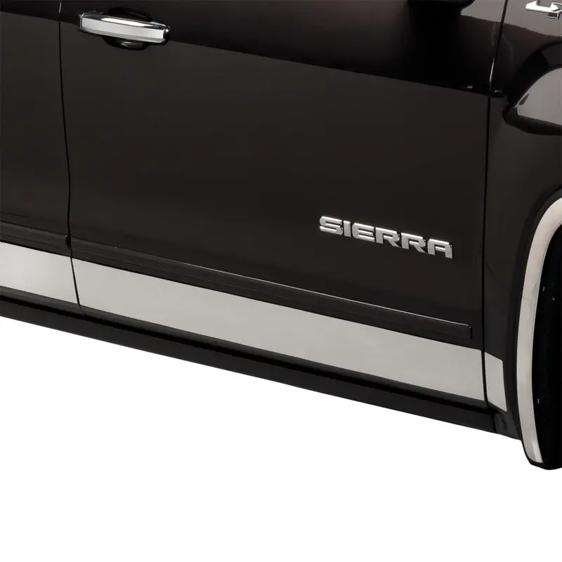 Putco Stainless Steel Rocker Panel Trim Kit For 2014–2018 Gmc Sierra Standard Cab (6.8' Bed) 1