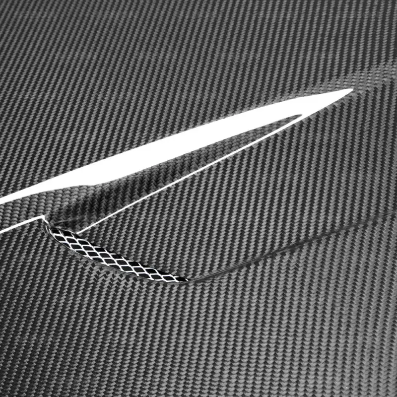 Seibon 2012+ Volkswagen Golf Mk7 Tm-Style Carbon Fiber Hood 2