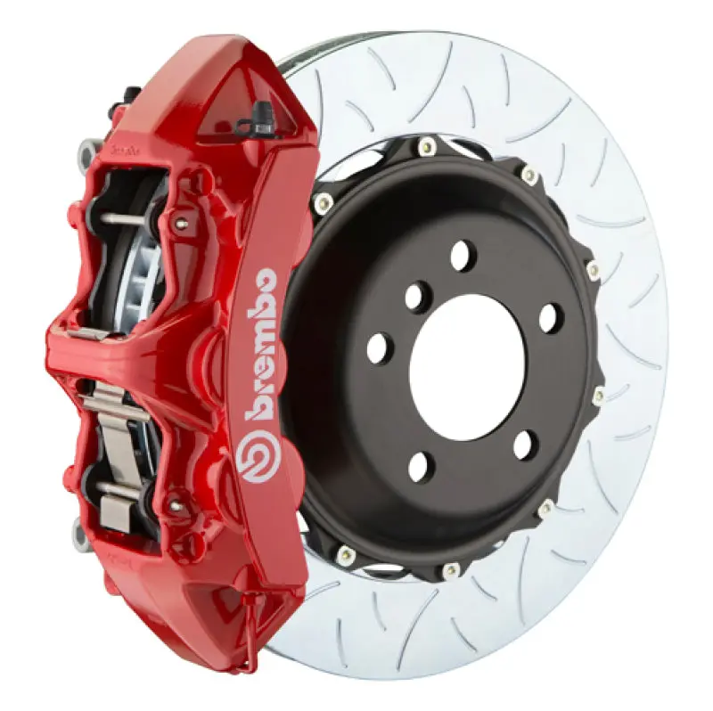 Brembo Gt Big Brake Kit – Front, 6-Piston Calipers With Slotted 380X32Mm Two-Piece Rotors For 2005–2008 Porsche 997.1 Carrera 2 (Non-Pccb) 1