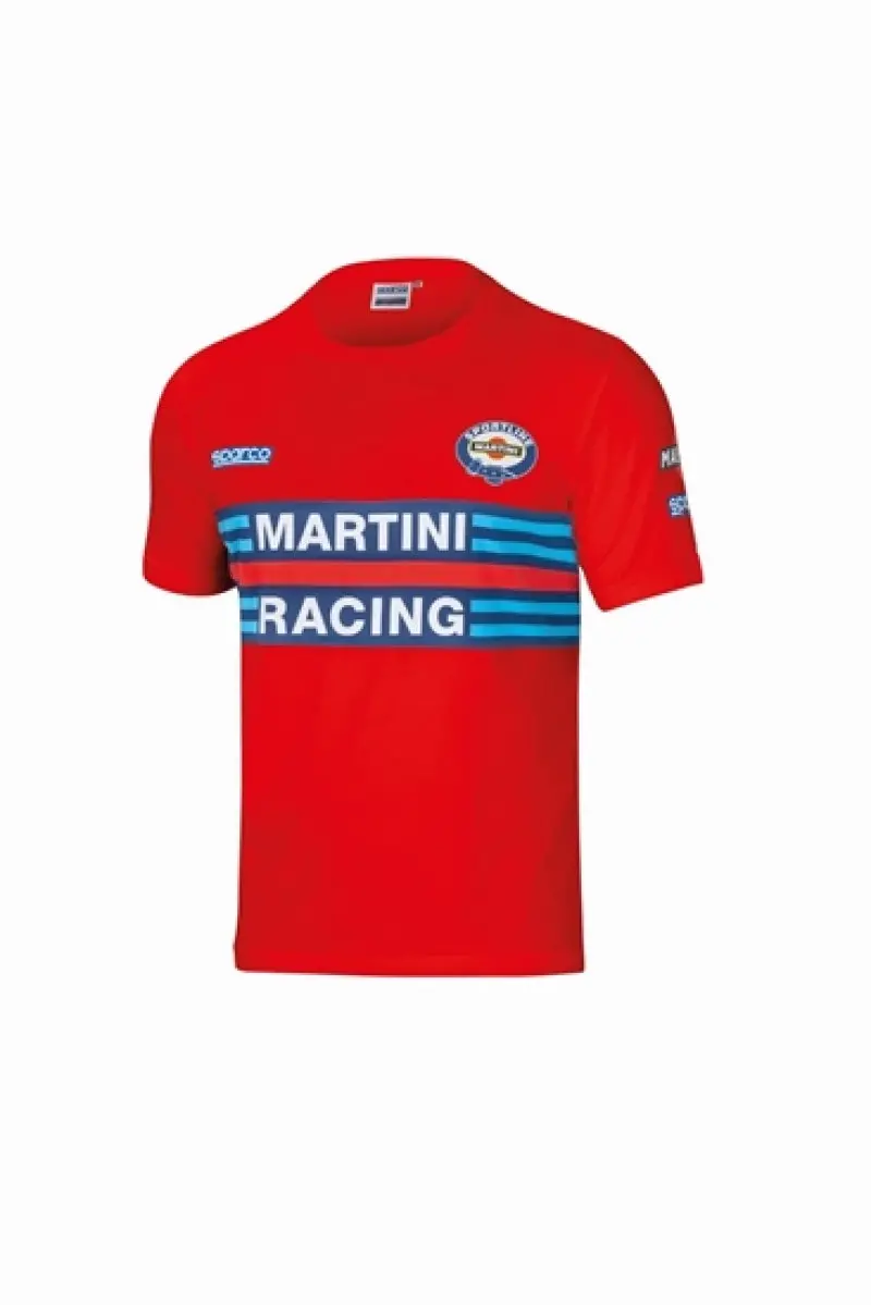 Sparco Martini-Racing Inspired Red T-Shirt – Large 1