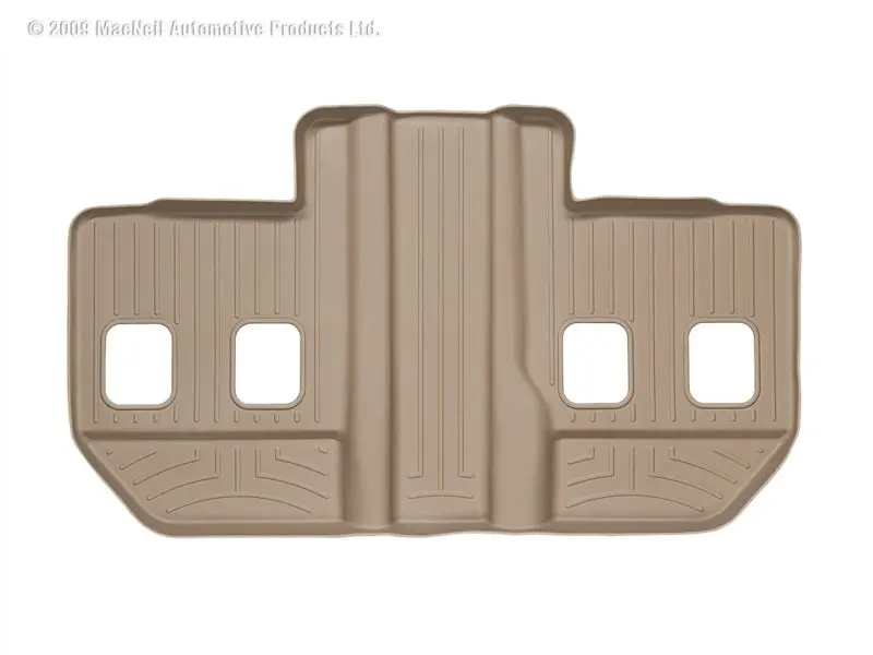 Weathertech Rear Floorliner For 2007–2013 Cadillac Escalade Esv – Tan Custom Fit 1