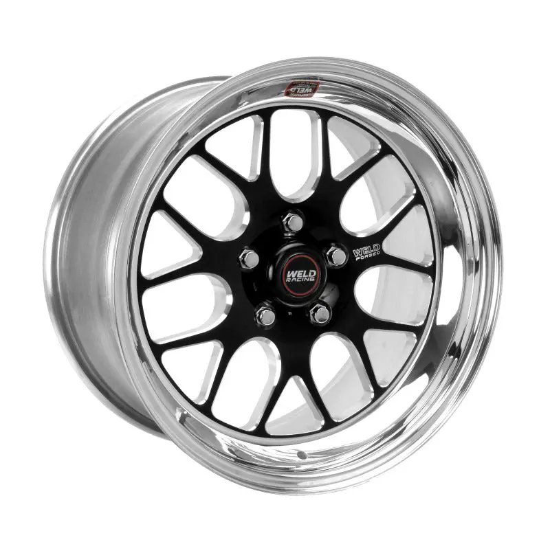Weld S77 17X4.5 / 5X120Mm Bp / 2.2In. Bs Black Wheel (Medium Pad) - Non-Beadlock 1