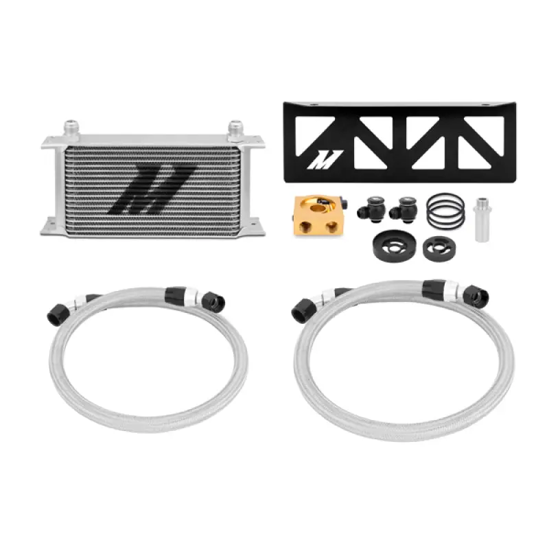 Mishimoto 13+ Subaru Brz/Scion Fr-S Thermostatic Oil Cooler Kit - Silver 1