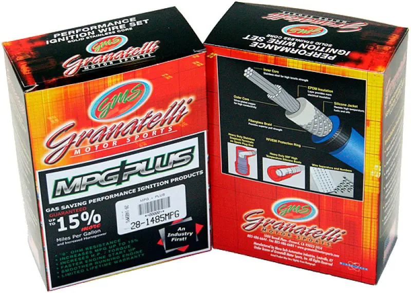 Granatelli Performance Ignition Wires For 1983–1986 Dodge Omni 1.6L 4-Cylinder 1