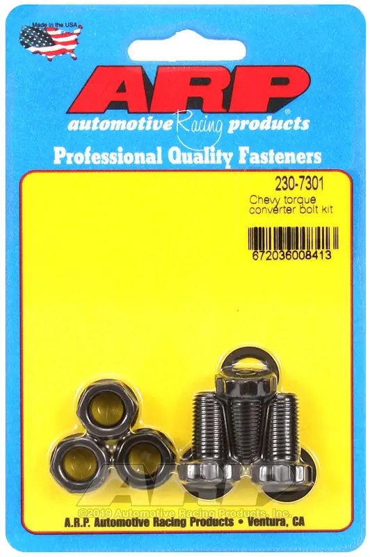Arp Torque Converter Bolt Kit For Gm Turbo 350 & 400 Transmissions With Stock Converters 1