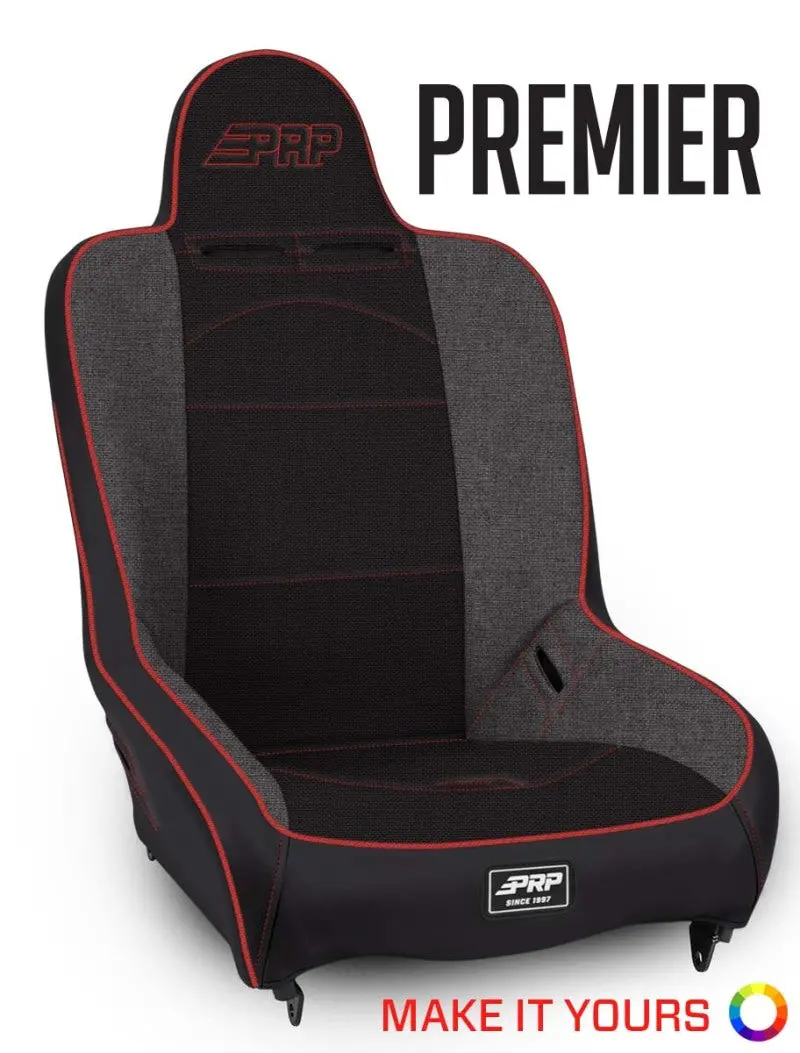 Prp Premier High-Back Wide Suspension Racing Seat 1