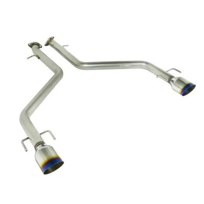 Remark Axle-Back Exhaust System For 2021+ Lexus Is350 – Single Burnt Stainless Steel Tip 1