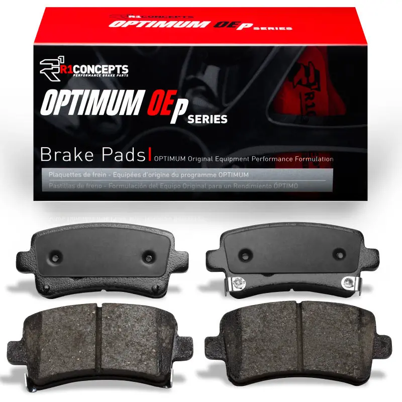 R1 Optimum Oe Brake Pads For 2010–2020 Buick Regal – Rear Axle Replacement Set 1