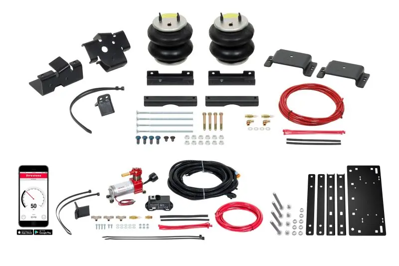 Firestone Ride-Rite Wireless Air Helper Spring Kit — All-In-One System For Ram 2500 (2Wd/4Wd, 14–24 Models) 1