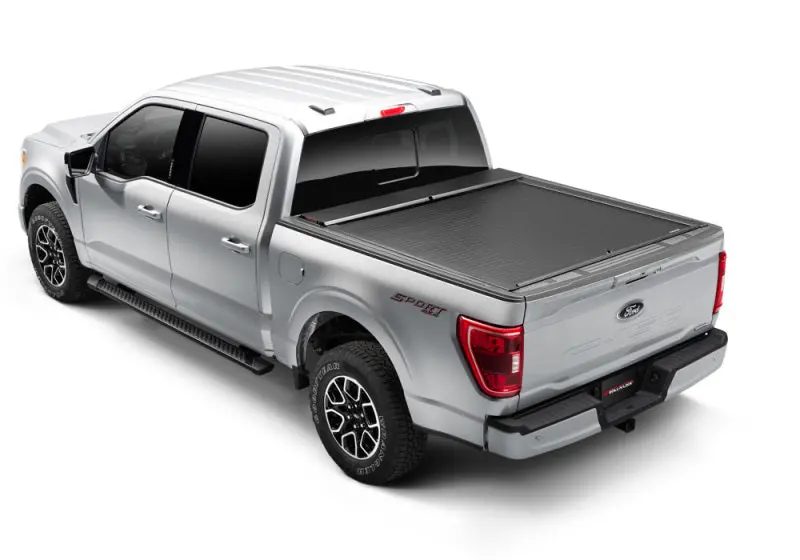 Roll-N-Lock A-Series Retractable Tonneau Cover For 2022 Ford Maverick – 54.4-Inch Matte Black 1